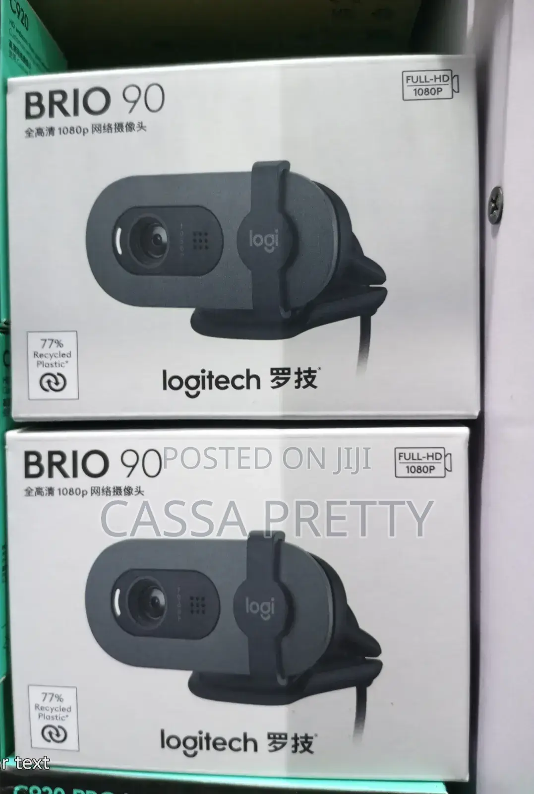 Logitech BRIO 90 - Full-Hd 1080p Webcam