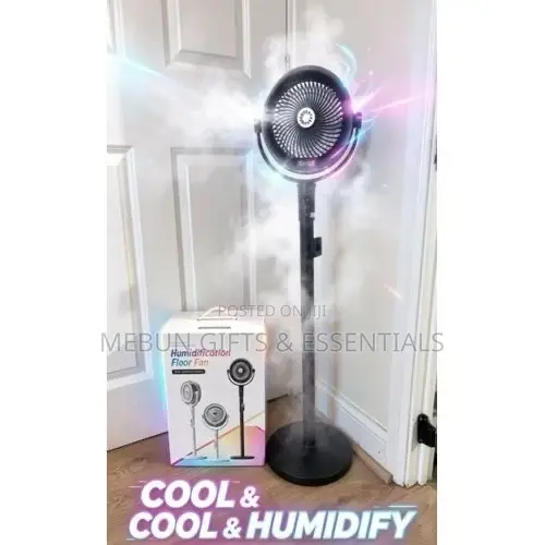 Humidifying Mist Standing/Floor Circulating Fan