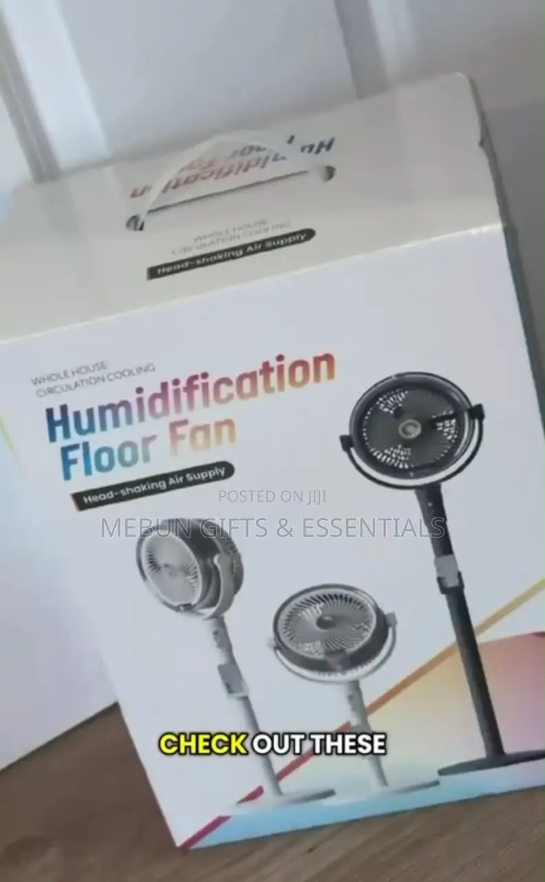 Humidifying Mist Standing/Floor Circulating Fan