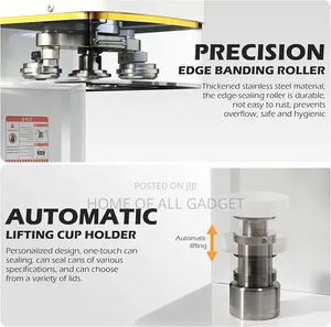 Automatic Sealing Machine for Plastic and Glass Cans, Diameter