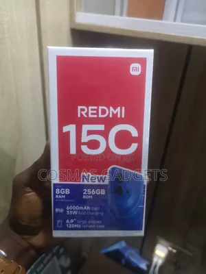 New Xiaomi Redmi 15C 4G 256 GB