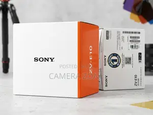 SONY ZV-E10 Camera for Taking Photos and Video Recording.