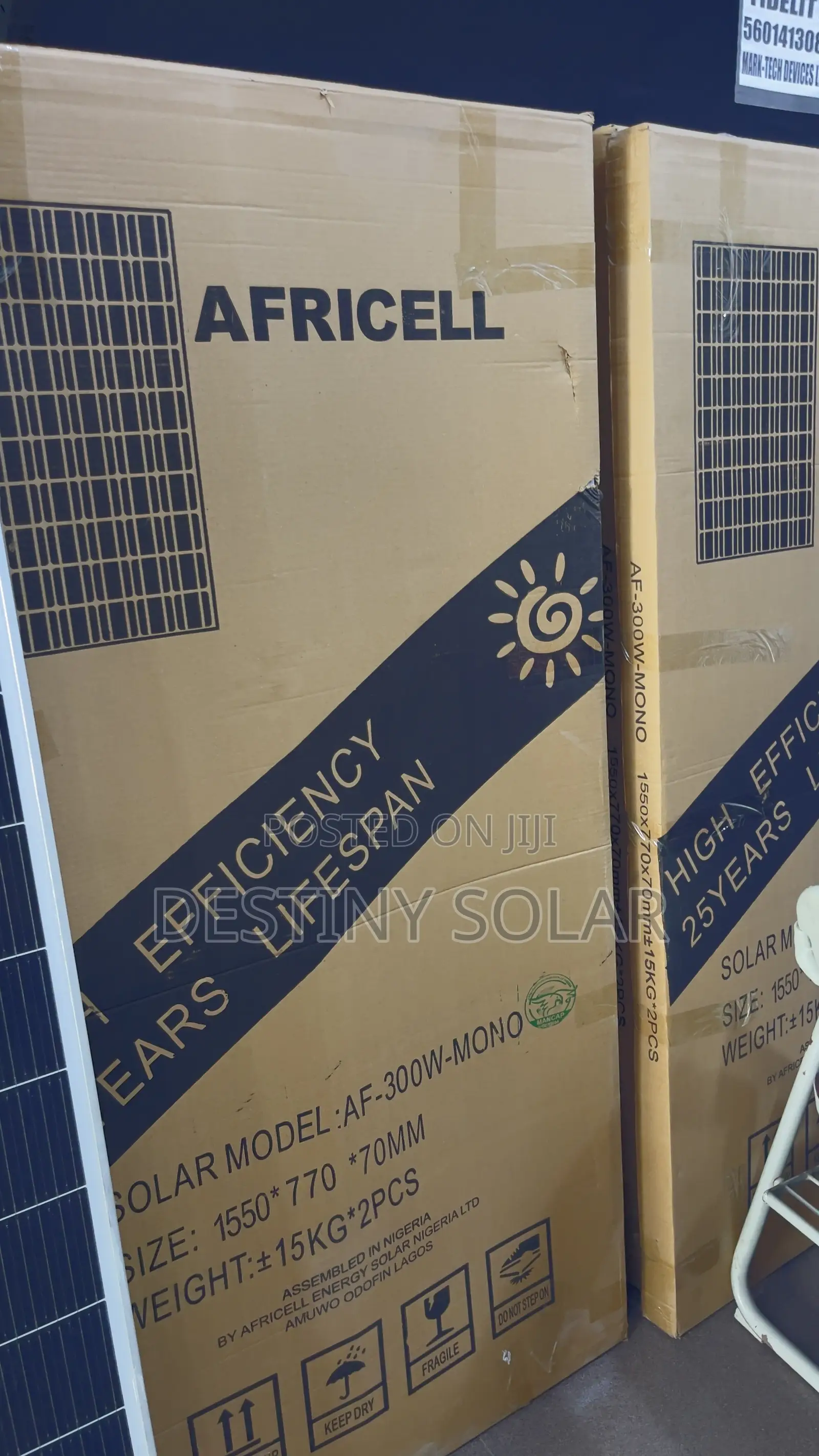 300watts Afrlceel Solar Panels Brand New One