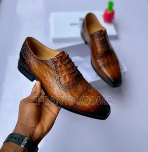 High Standard Brown Leather Shoe