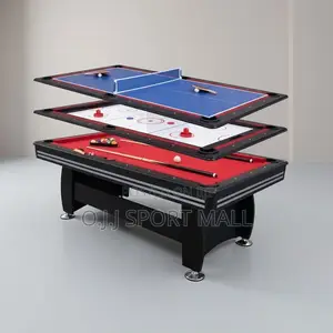 3-in-1 Pool Table Multi-Game Snooker Table