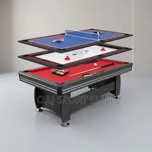 3-in-1 Pool Table Multi-Game Snooker Table