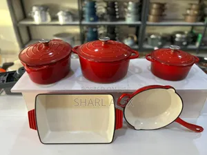 8pcs Cast Iron Pot