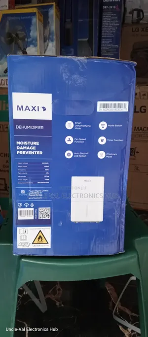 Maxi 12L Dehumidifier (Moisture Damage Preventer)