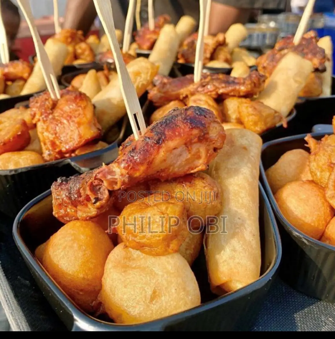 Premium Small Chops Package for 50-500 Gust