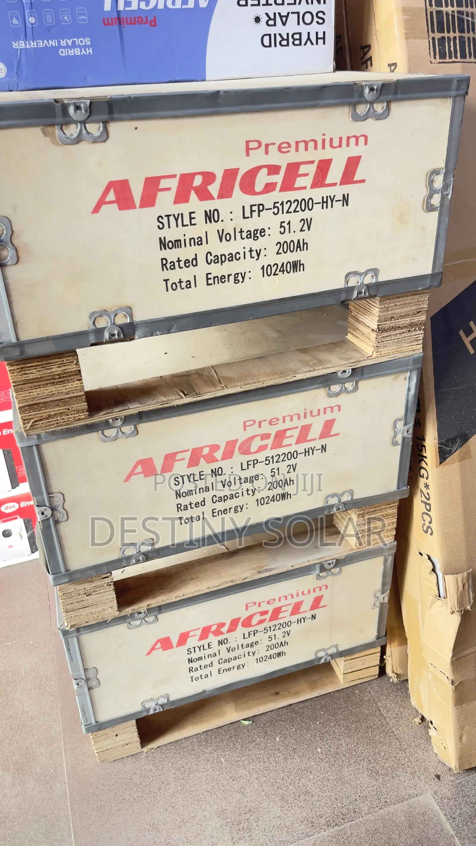 10kwh Afrlceel Lithium Ion Battery 48volts System