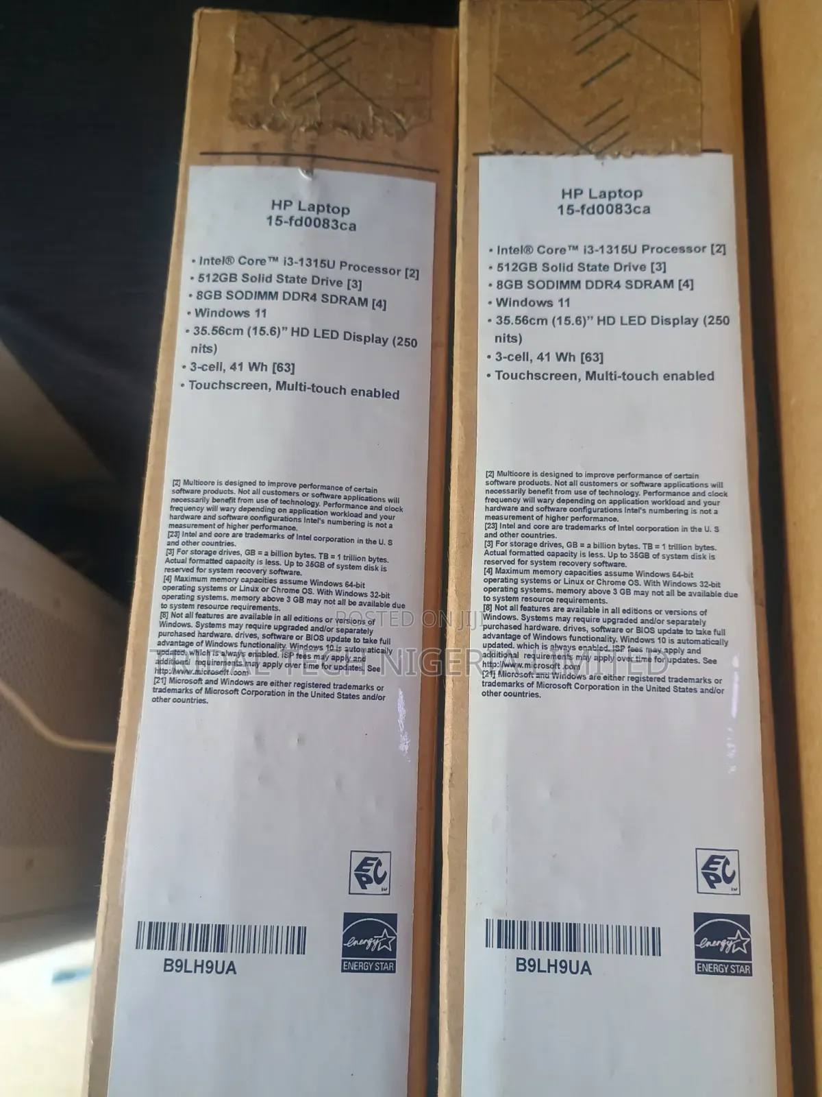 New Laptop HP 15 8GB Intel Core i5 SSD 512GB