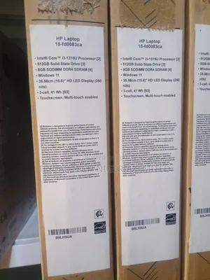 New Laptop HP 15 8GB Intel Core i5 SSD 512GB