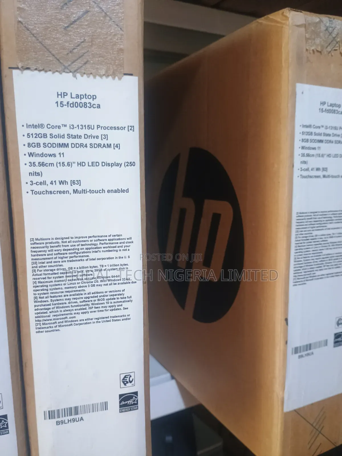 New Laptop HP 15 8GB Intel Core i5 SSD 512GB