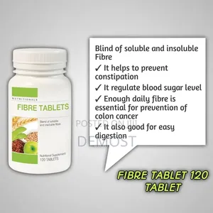 Natural Fibre Tablets – Soluble Insoluble Fibre (120 Tablets)