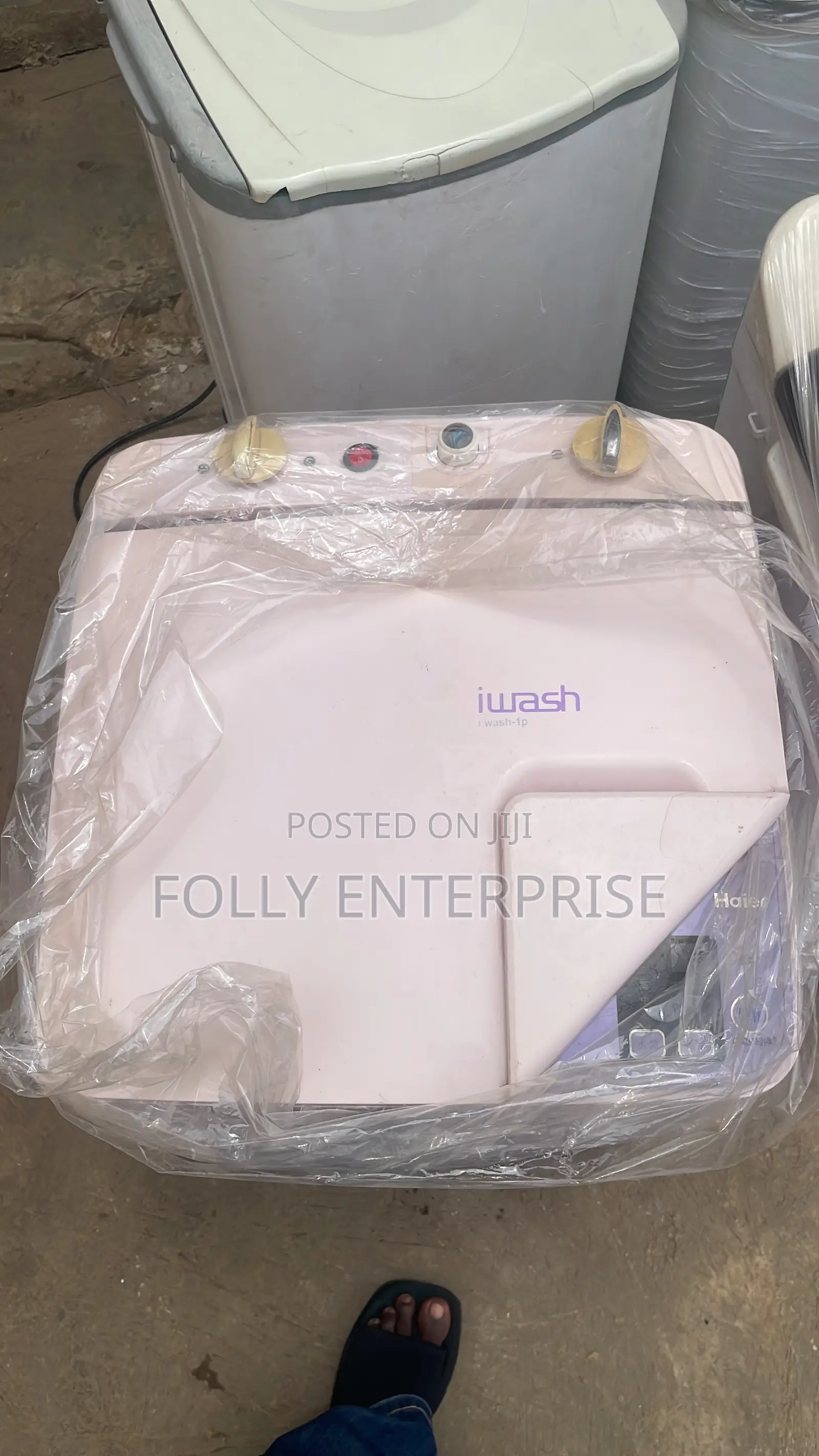 Iwash Converted Washing and Spinning Machine