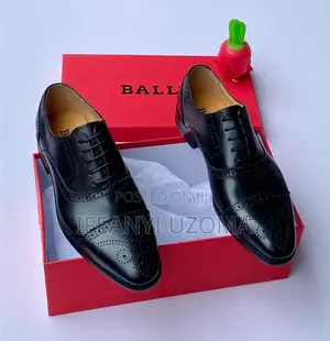 Bally Standard Leather Black Shoe