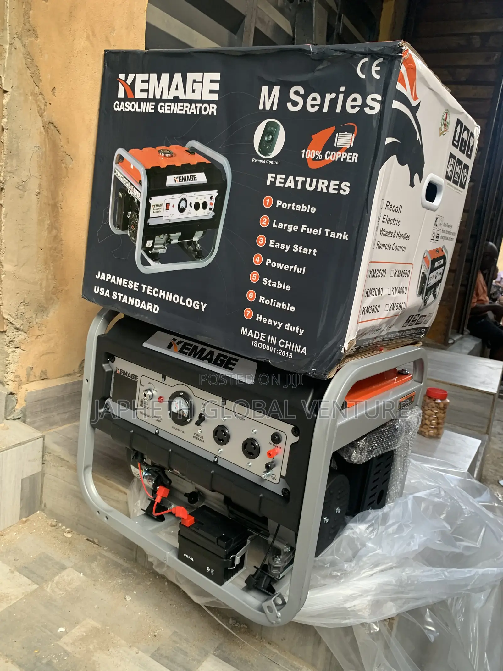 KEMAGE Generator Model 5800E2 Remote Control