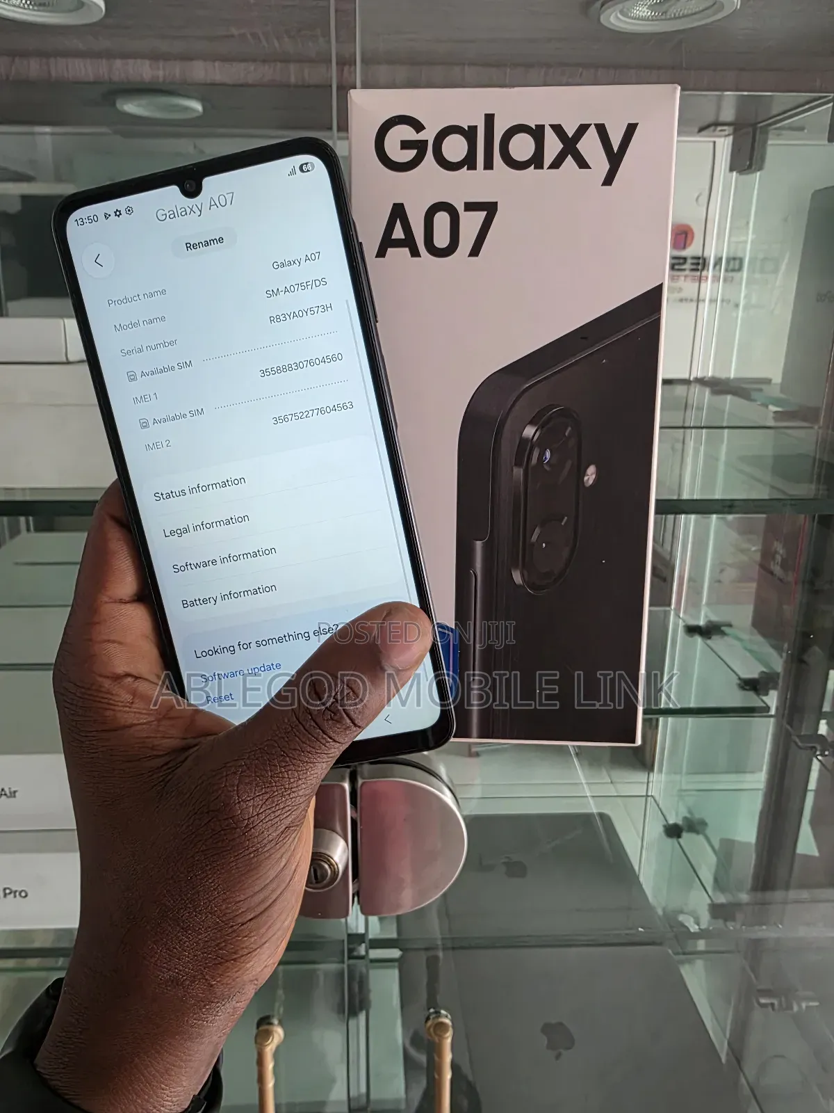 Samsung Galaxy A07 4G 128 GB Black