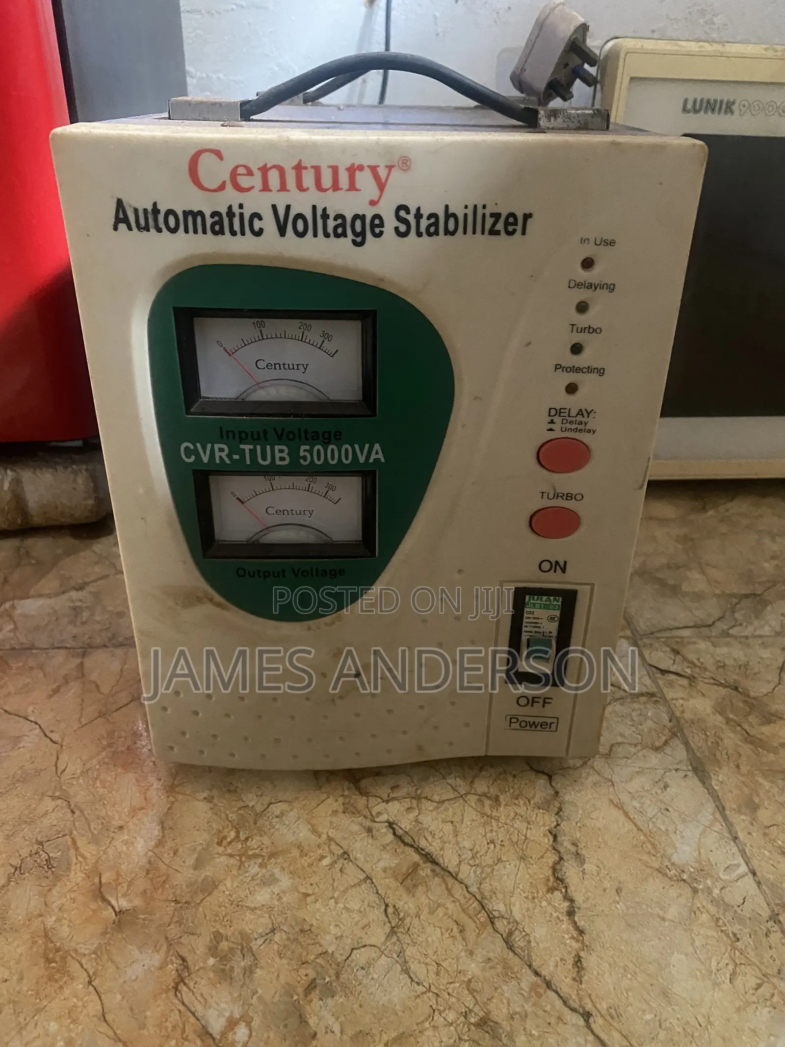 Century Automatic Voltage Stabilizer – Model CVR-TUB 5000VA