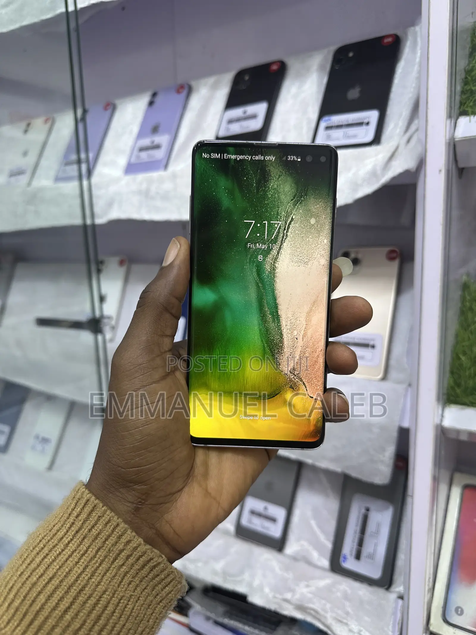 Samsung Galaxy S10 Plus 128 GB Green