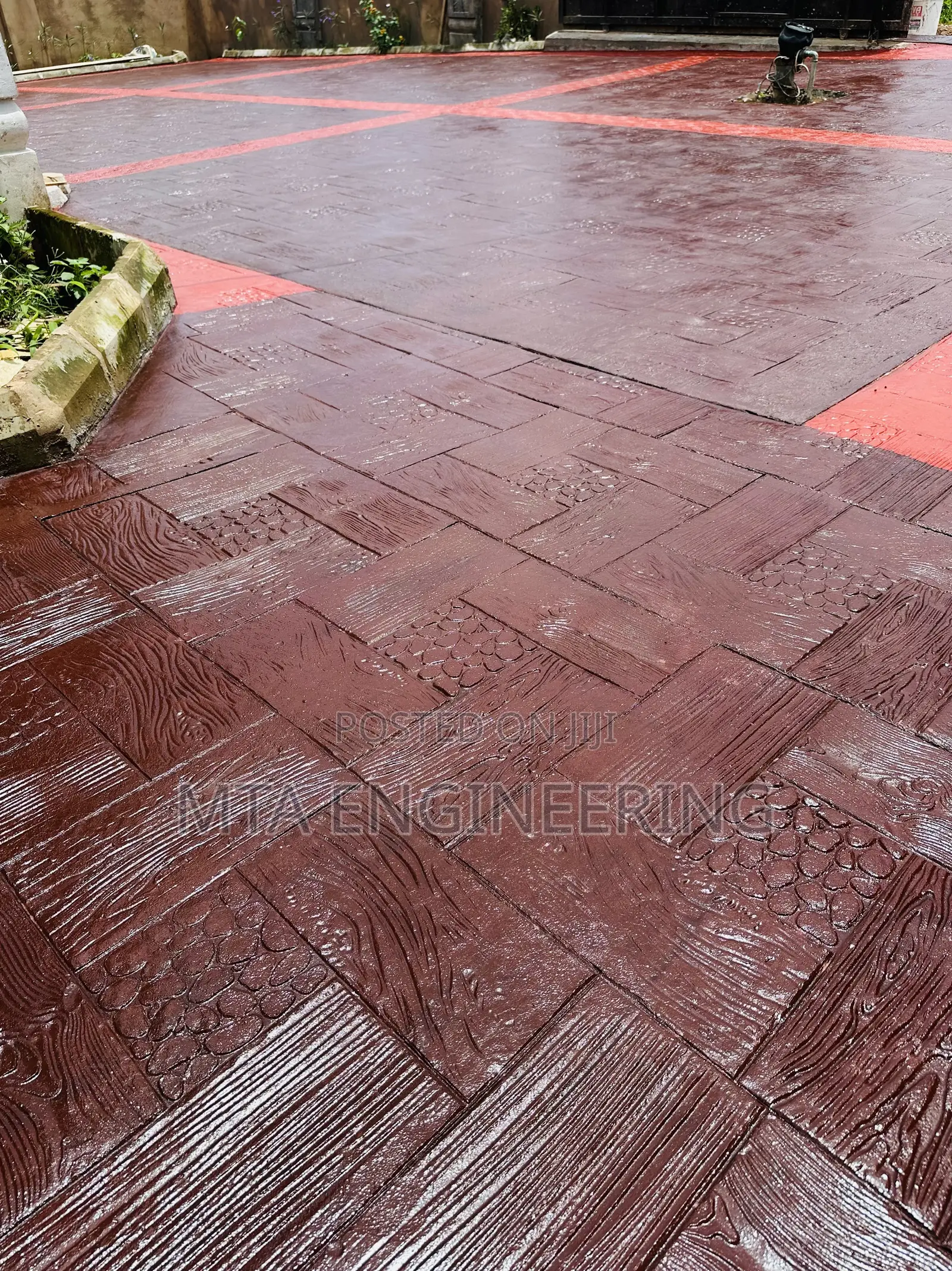 Polishing Stamps Concrete