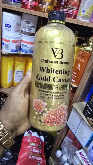 Vitaboost Gold Caviar Whitening Shower Gel