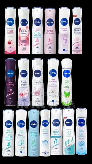 Variants of Nivea Antiperspirant.