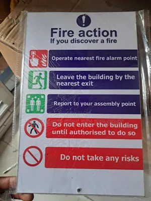 Fire Action Signage