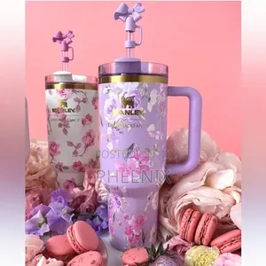 Stanley X Loveshackfancy Quencher H2.O Flow State Tumblers.