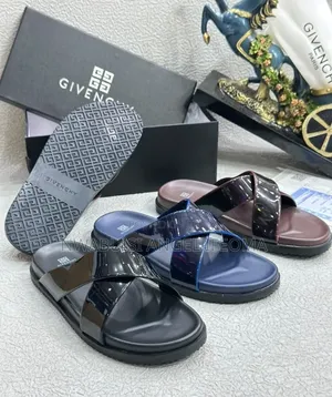 Givenchy Men's Criss-Cross Slides