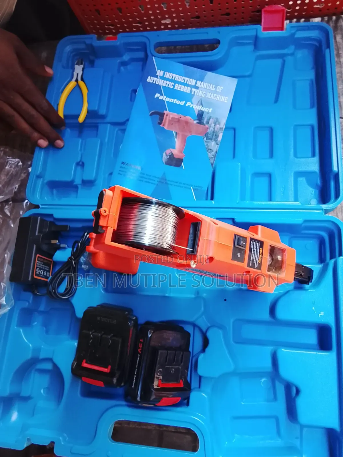 Automatic Cordless Rebar Tying Machine