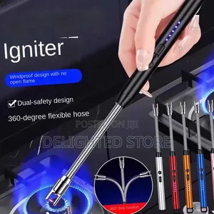 Rechargeable Pulse Ignition Electronic Igniter Gas Lighter