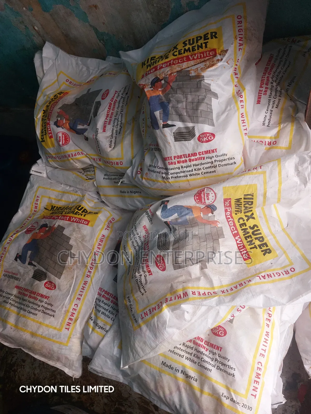 White Cement Original Product 25kg
