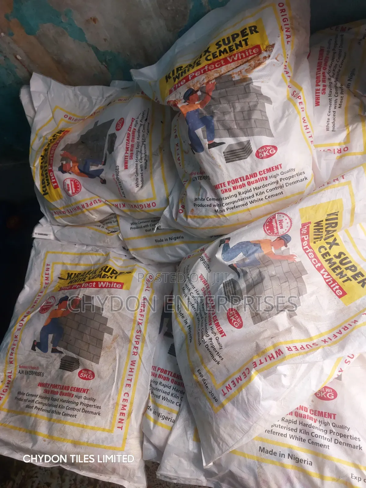 White Cement Original Product 25kg