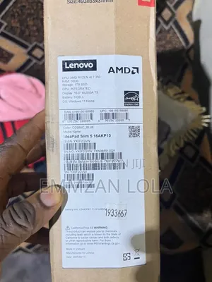 New Laptop Lenovo IdeaPad 5 Slim 13th Gen i7 16GB AMD Ryzen 7 SSD 1T