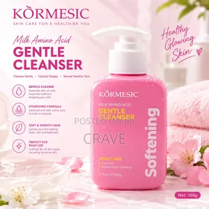 KORMESIC Milk Amino Acid Gentle Cleanser – 168g