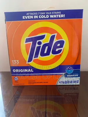 Tide Powder Laundry Detergent, Original Scent, 4.2 KG