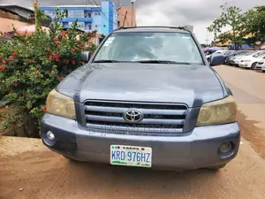 Toyota Highlander V6 2006 Blue
