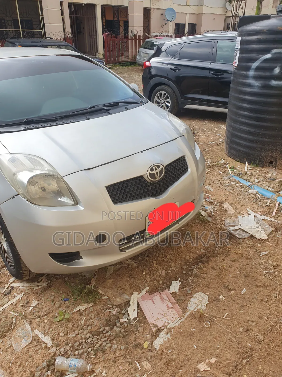 Toyota Yaris 2008 Silver