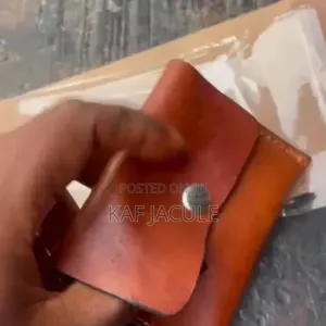 Unisex Portable Leather Wallet