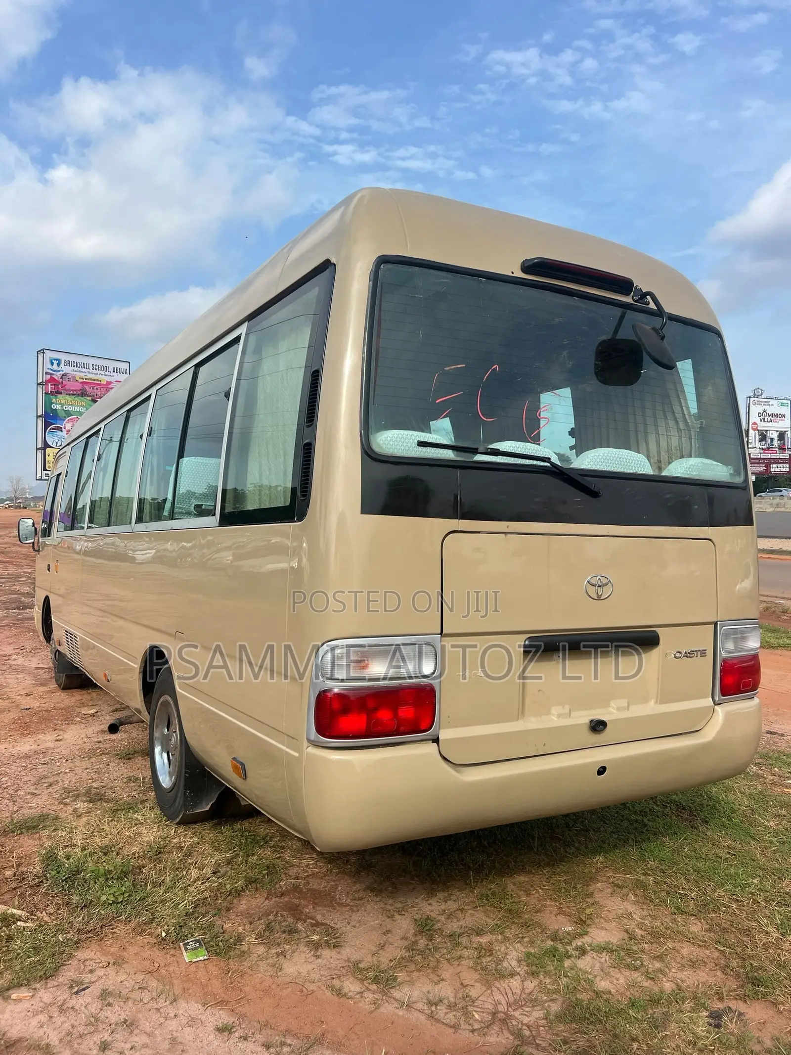 Toyota Coaster 2015 Gold