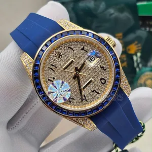 Rolex Luxury Rubber Automatic Wristwatch