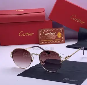 Luxury Cartier Multi Gradient Sunglasses – Elegant Designer Statement