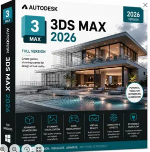 Autodesk 3DS MAX 2026/2027 Latest Full Commercial Version for Windows