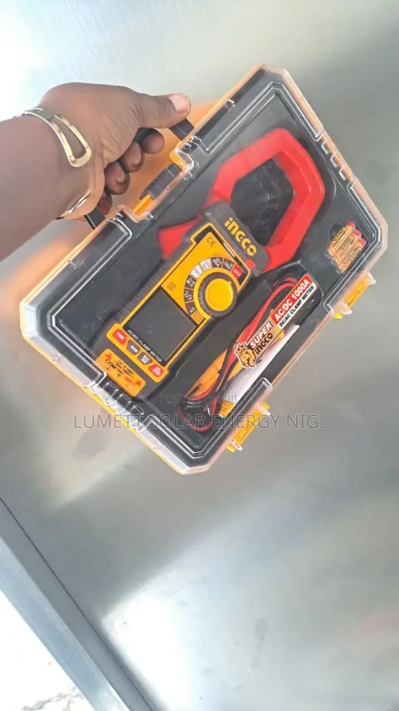 INGCO 1000A Digital Clamp Multimeter Tester