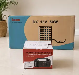 Portable Solar Power Station 150W With 50W Solar Panel