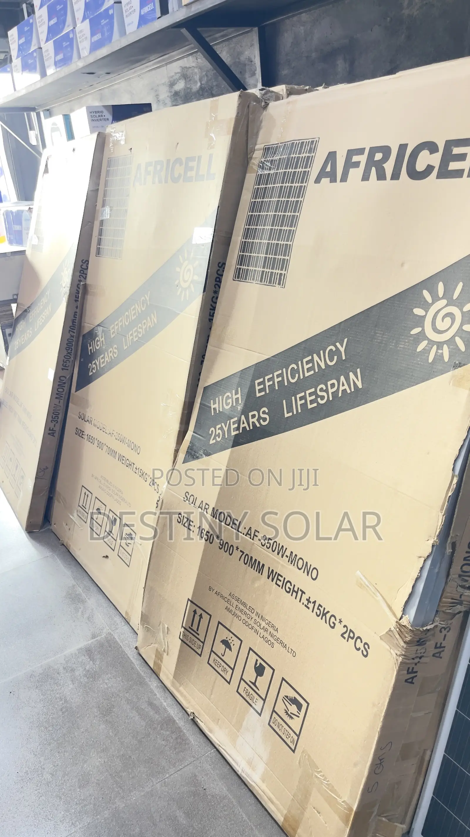 350watts Solar Panel AFRICELL Brand New One