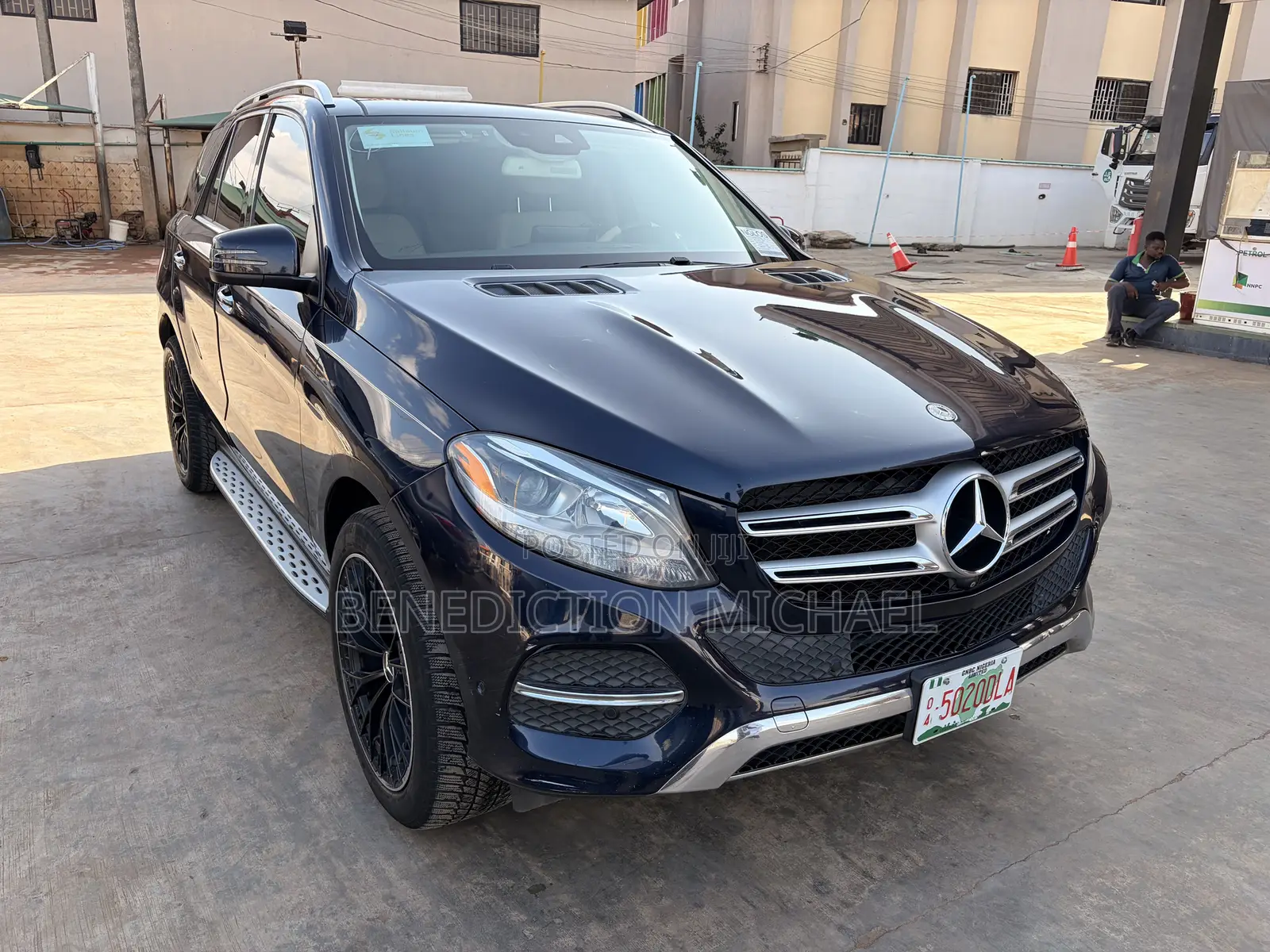 Mercedes-Benz GLE-Class GLE 350d 4MATIC 2017 Blue