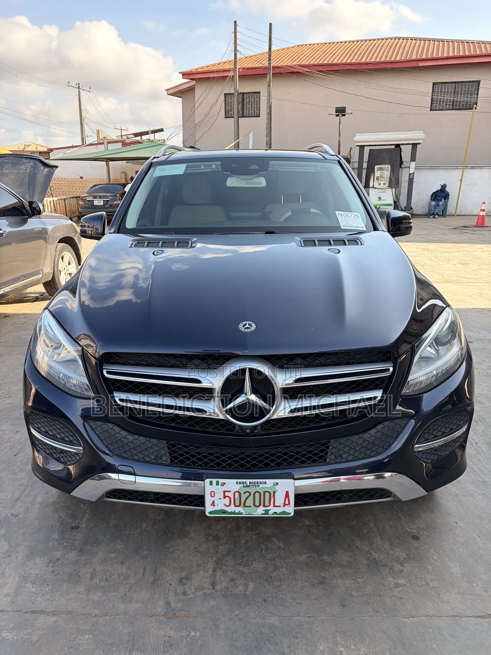 Mercedes-Benz GLE-Class GLE 350d 4MATIC 2017 Blue