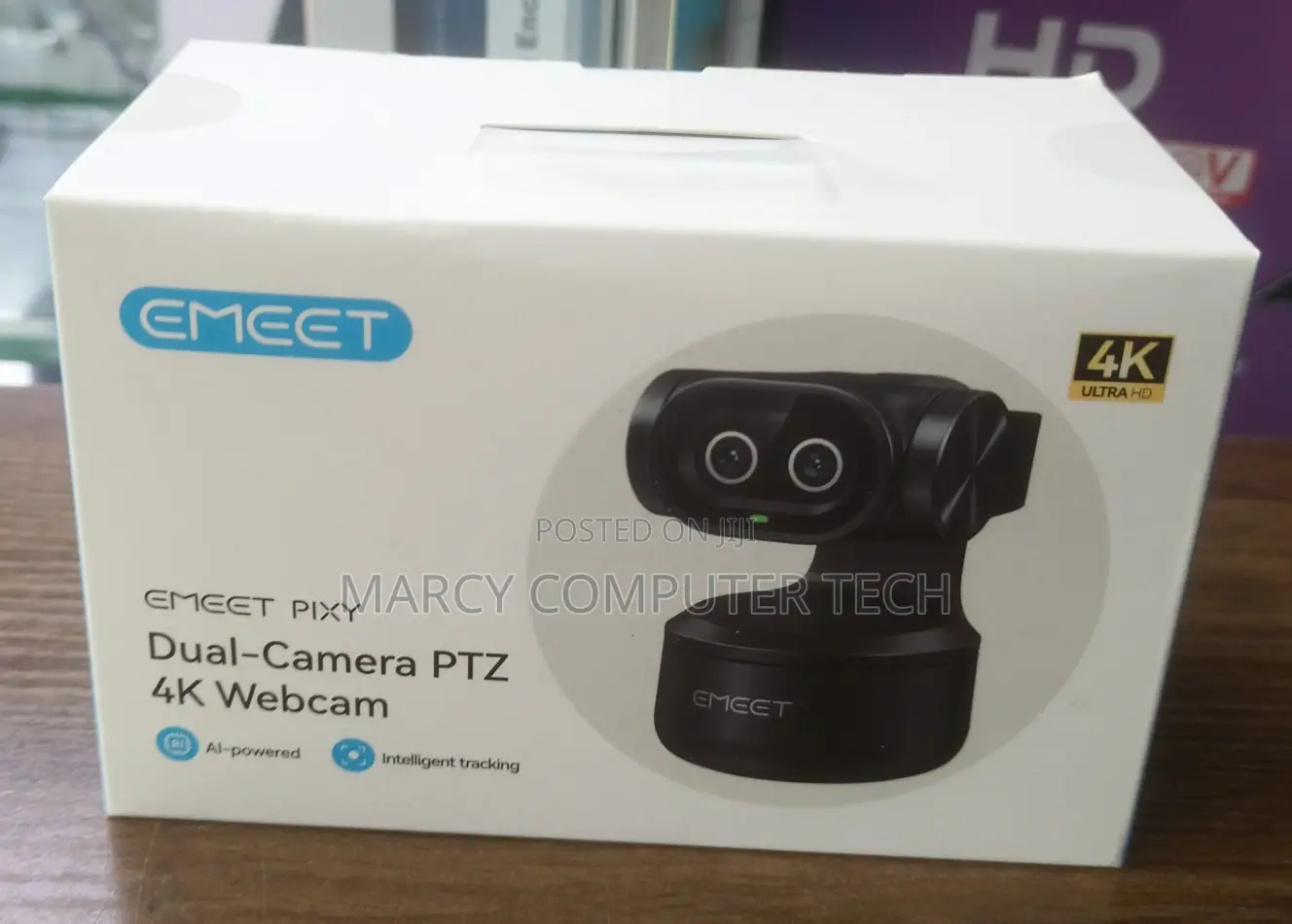 EMEET Pixy Dual-Camera PTZ Webcam